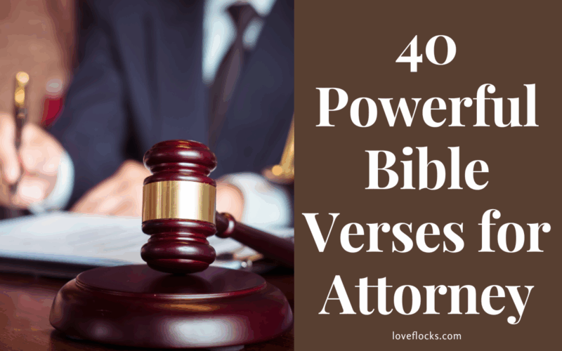 40 Powerful Bible Verses for Attorneys