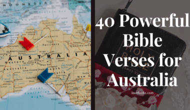 40 Powerful Bible Verses for Australia
