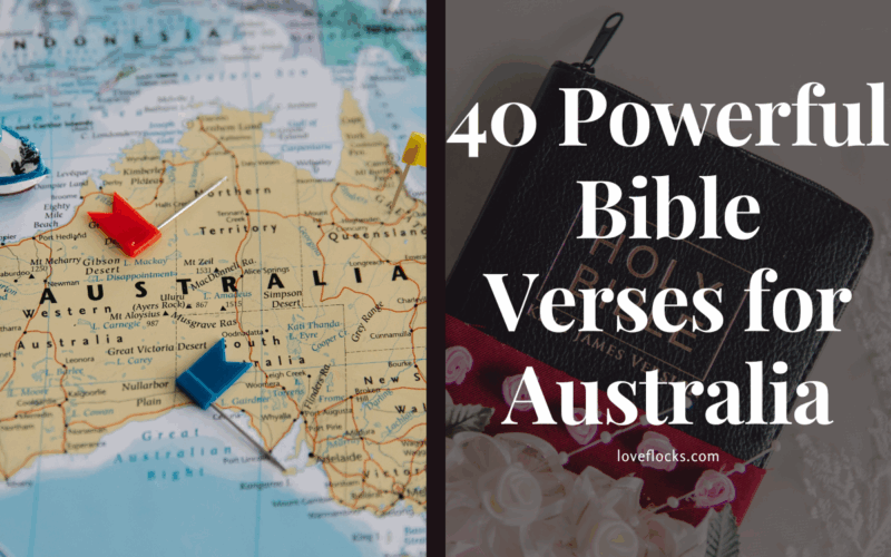 40 Powerful Bible Verses for Australia