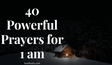 40 Powerful Prayers for 1 am