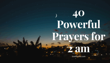 40 Powerful Prayers for 2 am