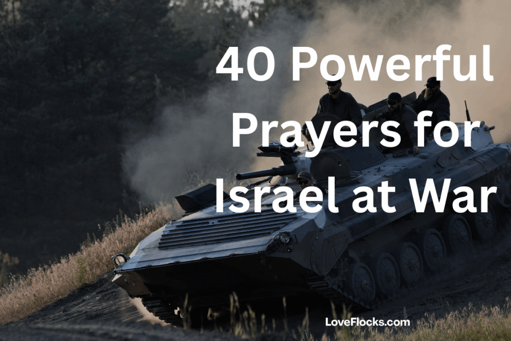 40 Powerful Prayers for Israel at War