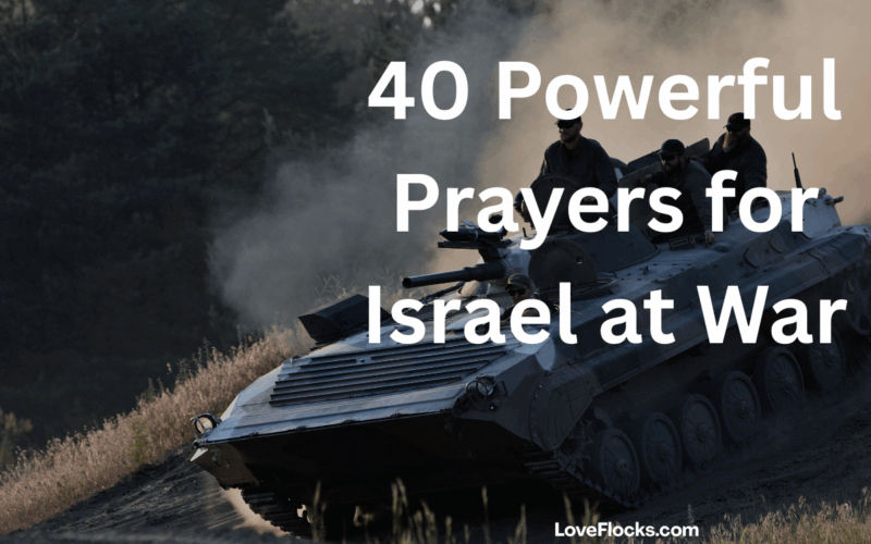 40 Powerful Prayers for Israel at War