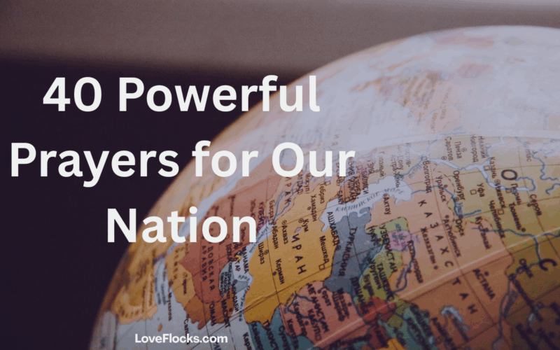 40 Powerful Prayers for Our Nation