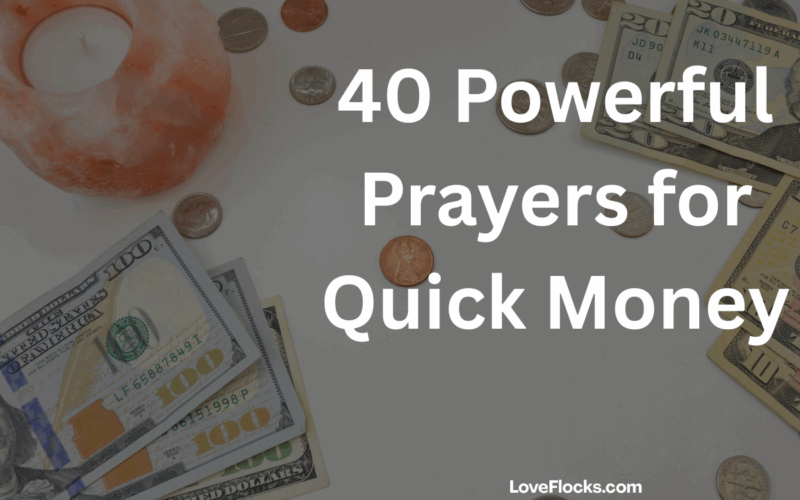 40 Powerful Prayers for Quick Money