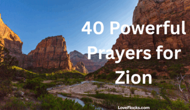 40 Powerful Prayers for Zion
