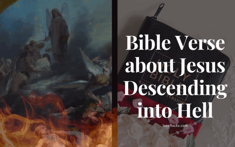 Bible Verse about Jesus Descending into Hell