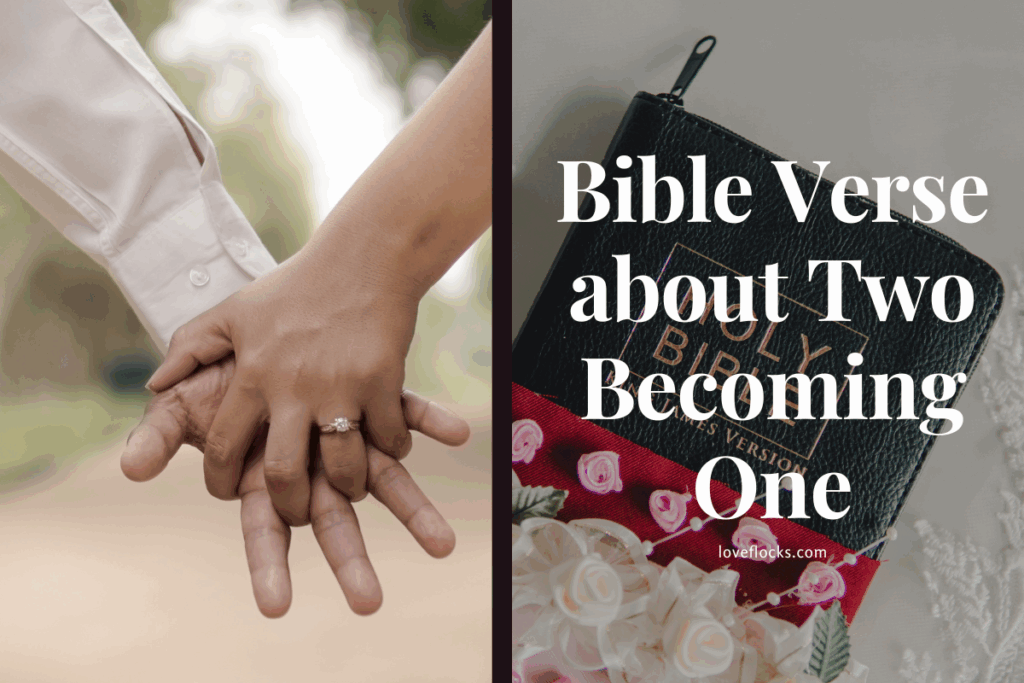 Bible Verse about Two Becoming One