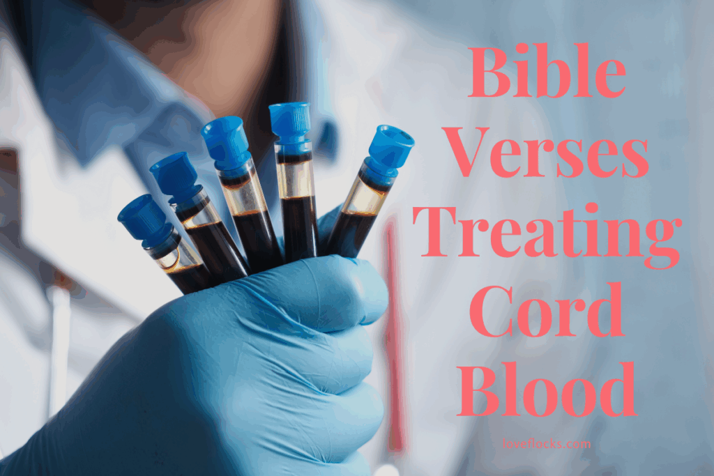 Bible Verses Treating Cord Blood