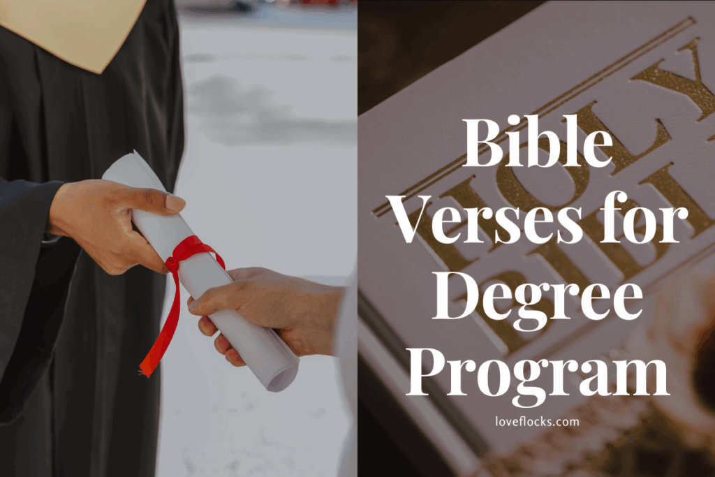 Bible Verses for Degree Program