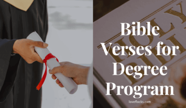 Bible Verses for Degree Program
