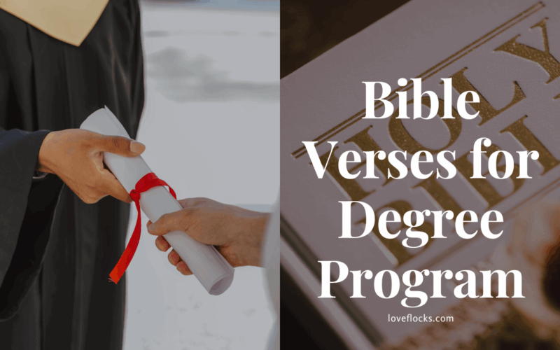 Bible Verses for Degree Program