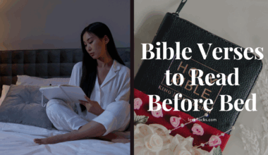 Bible Verses to Read Before Bed
