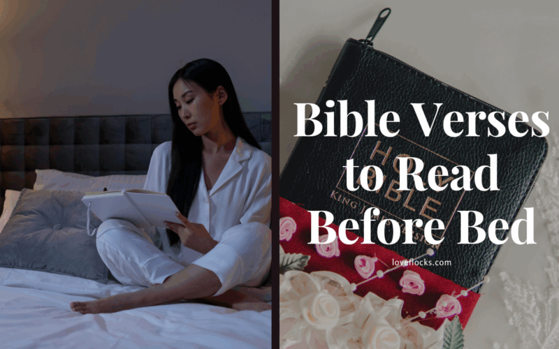 Bible Verses to Read Before Bed