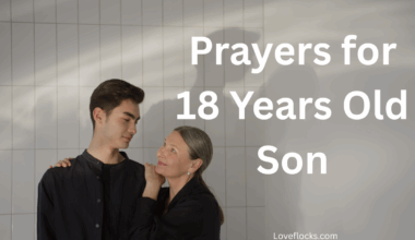 Prayers for 18 Years Old Son