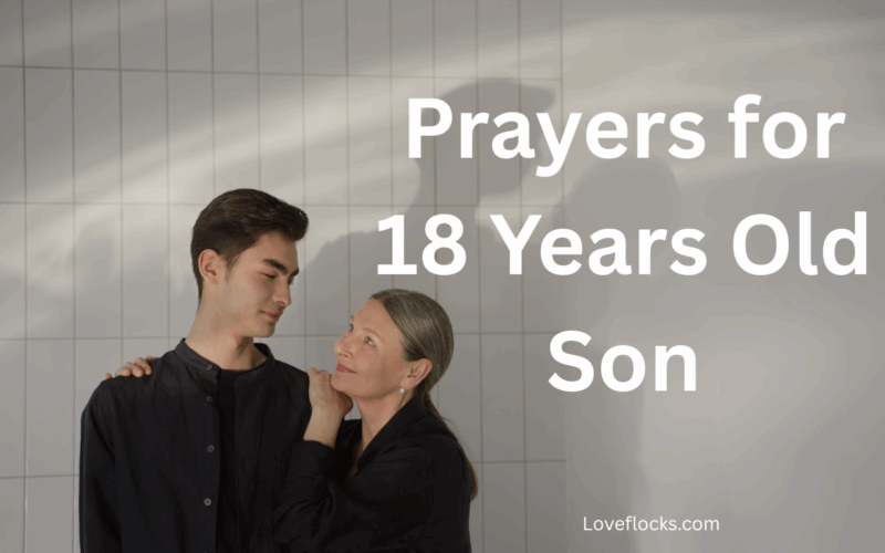 Prayers for 18 Years Old Son