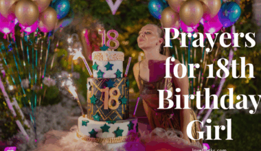 Prayers for 18th Birthday Girl