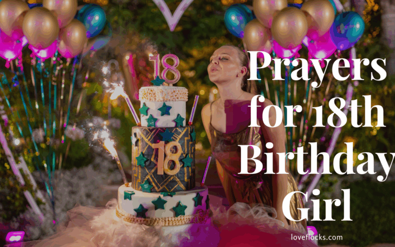 Prayers for 18th Birthday Girl