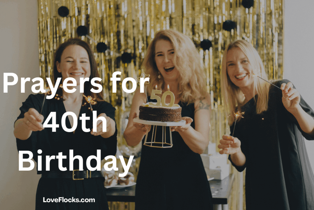Prayers for 40th Birthday