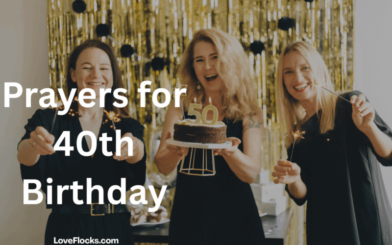 Prayers for 40th Birthday
