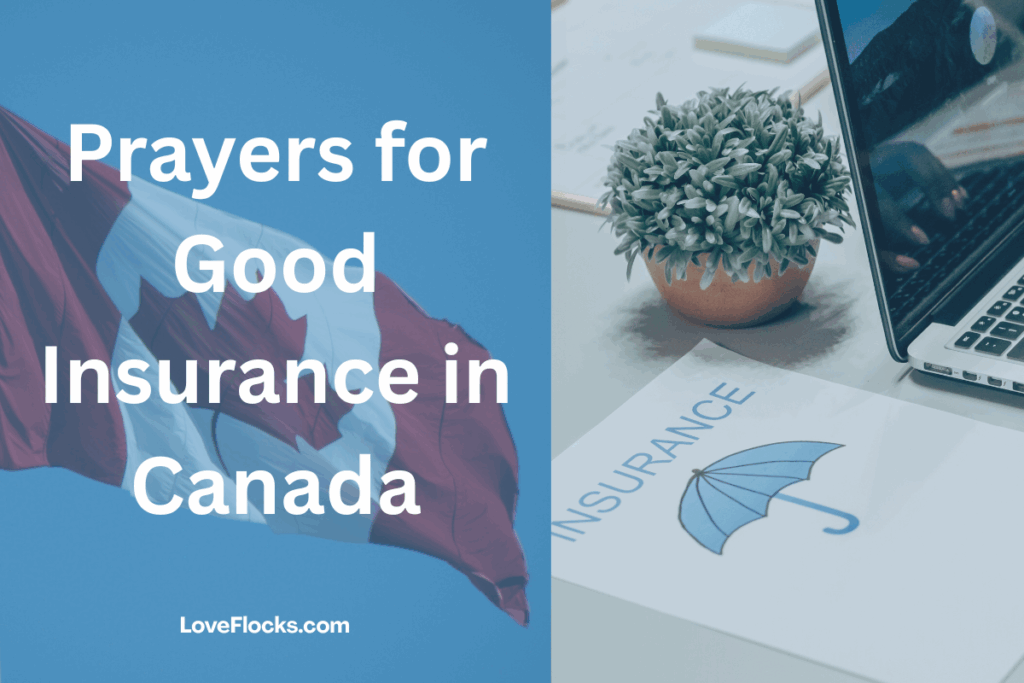 Prayers for Good Insurance in Canada