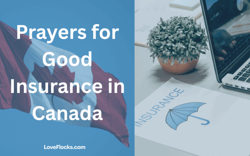 Prayers for Good Insurance in Canada