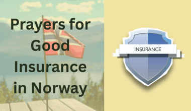 Prayers for Good Insurance in Norway