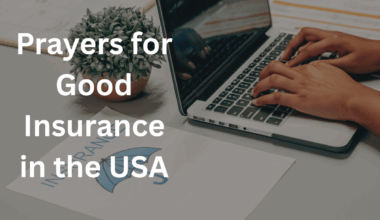 Prayers for Good Insurance in the USA