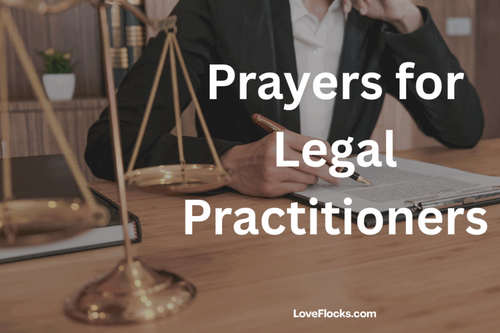 Prayers for Legal Practitioners