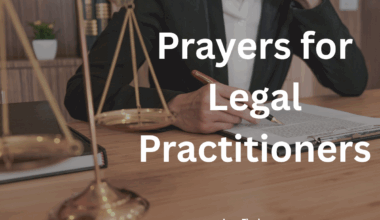 Prayers for Legal Practitioners