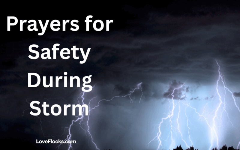 Prayers for Safety During Storm