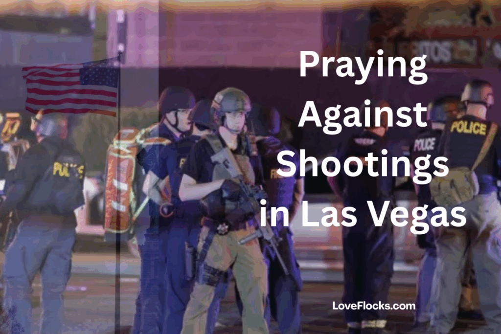 Praying Against Shootings in Las Vegas