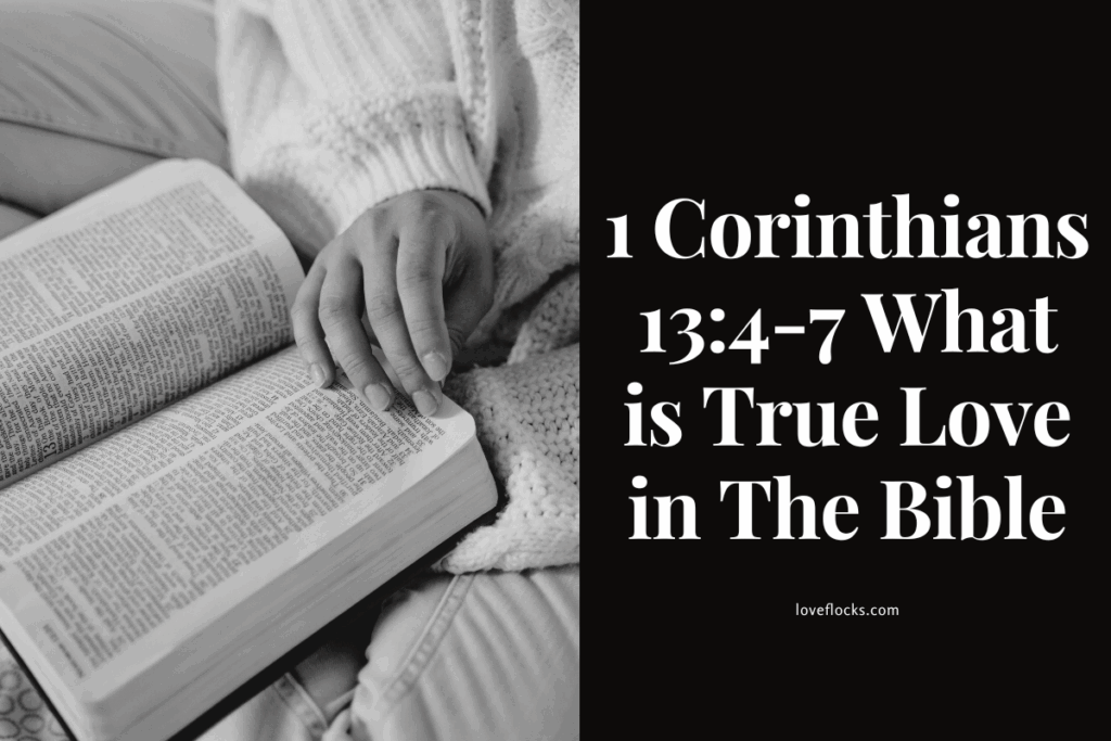 1 Corinthians 13:4-7 What is True Love in The Bible