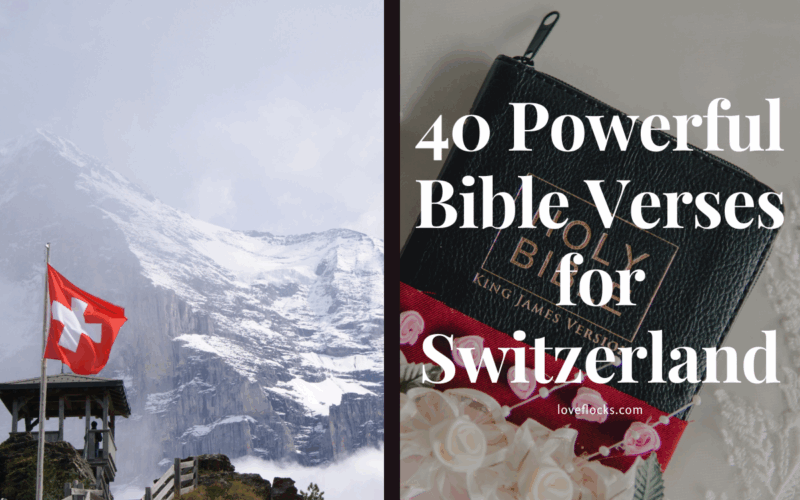 40 Powerful Bible Verses for Switzerland