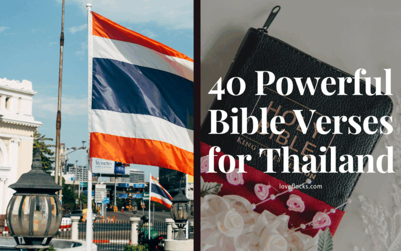40 Powerful Bible Verses for Thailand