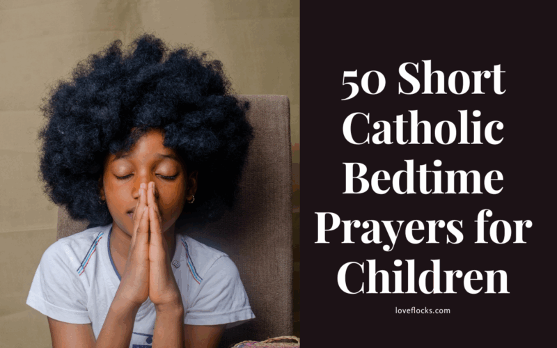 50 Short Catholic Bedtime Prayers for Children
