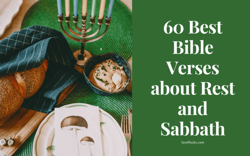 60 Best Bible Verses about Rest and Sabbath