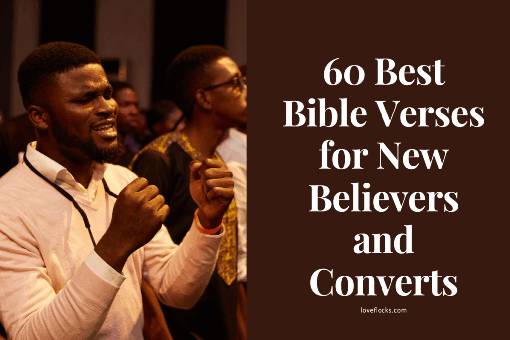 60 Best Bible Verses for New Believers and Converts