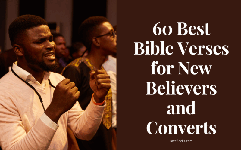 60 Best Bible Verses for New Believers and Converts