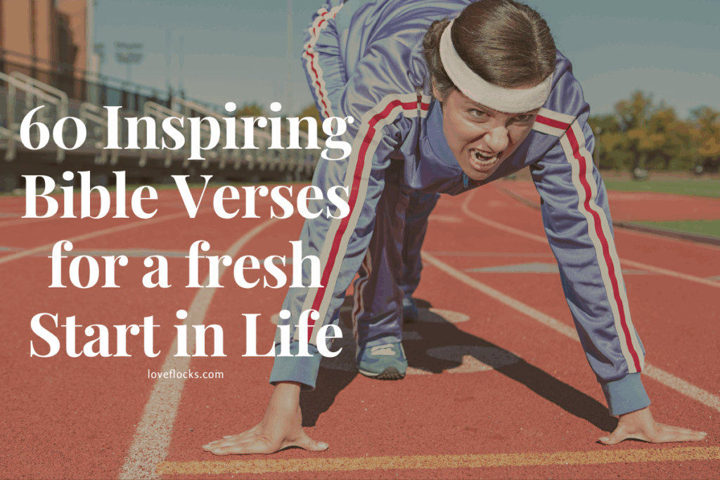 60 Inspiring Bible Verses for a Fresh Start in Life