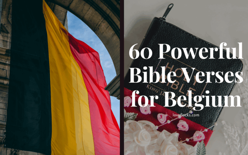 60 Powerful Bible Verses for Belgium