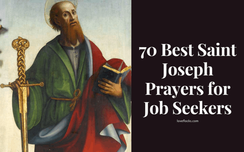 70 Best Saint Joseph Prayers for Job Seekers