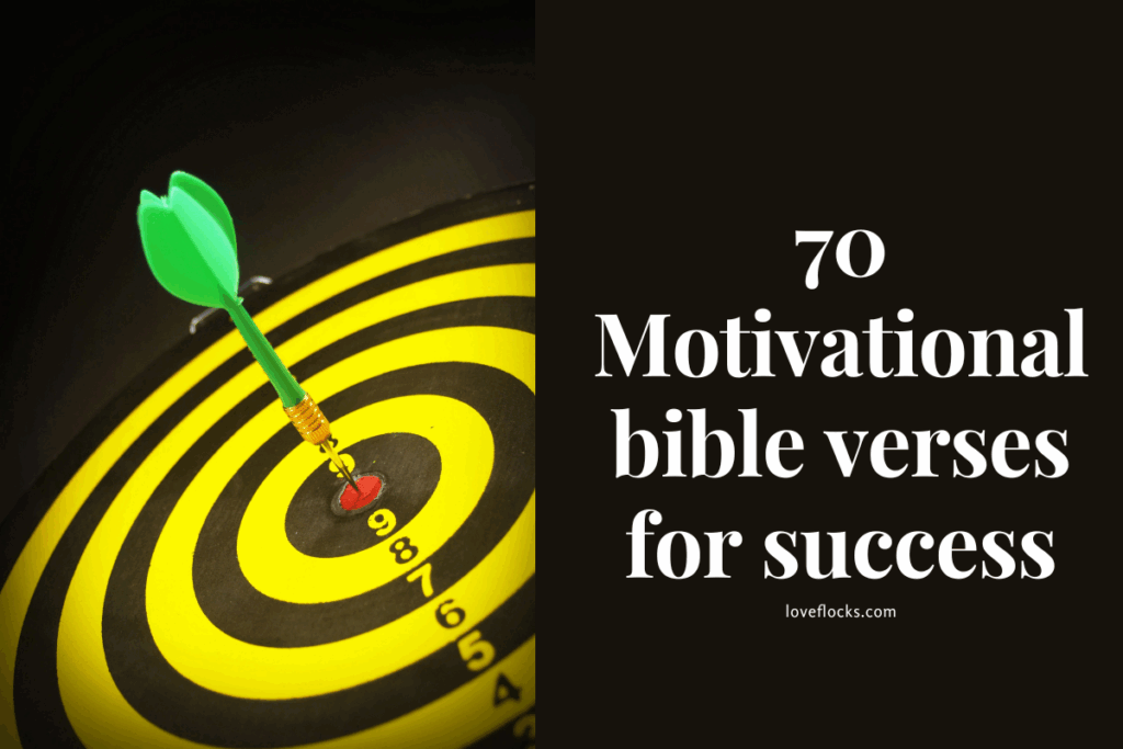 70 Motivational bible verses for success