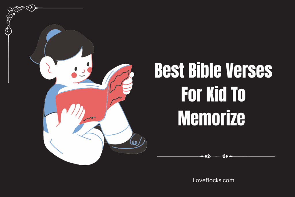 Best Bible Verses For Kid To Memorize 