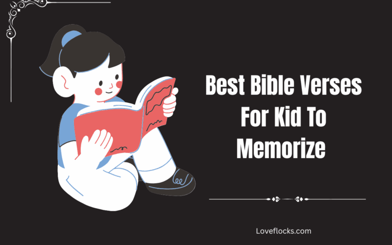 Best Bible Verses For Kid To Memorize