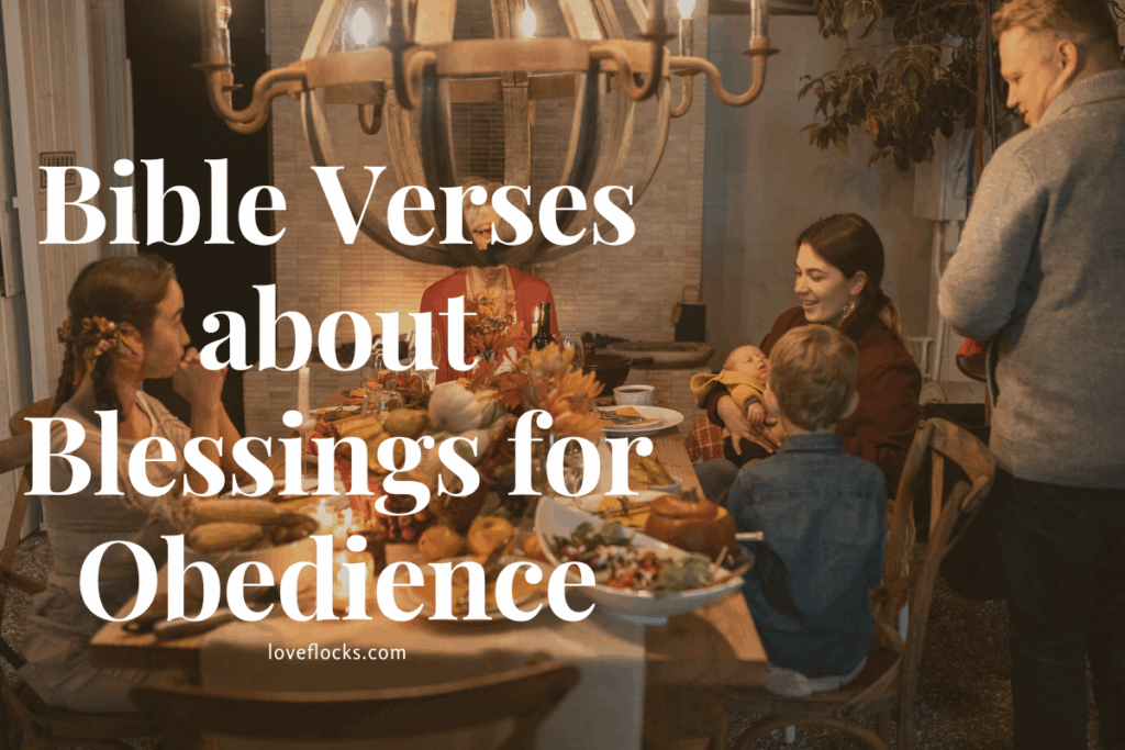 Bible Verses about Blessings for Obedience