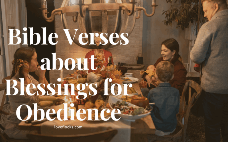 Bible Verses about Blessings for Obedience
