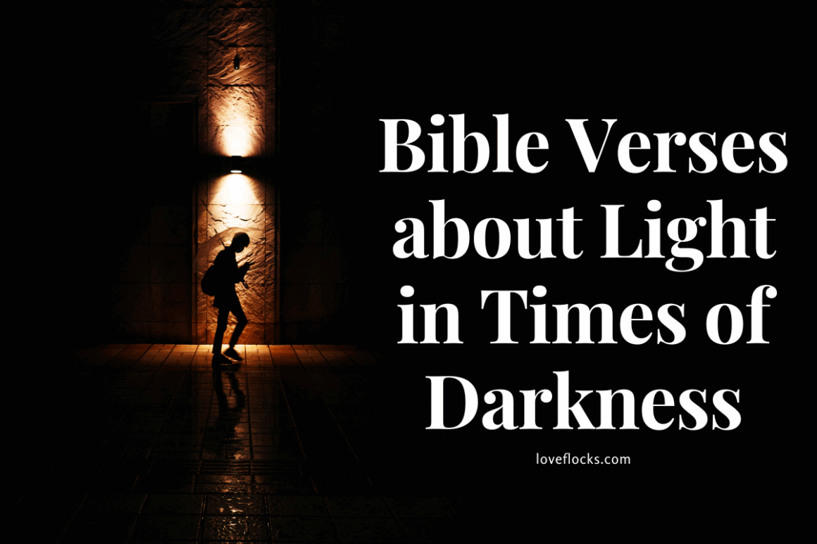 Bible Verses About Light In Times Of Darkness - LoveFlocks