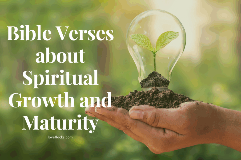 Bible Verses about Spiritual Growth and Maturity