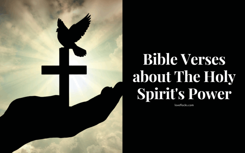 Bible Verses about The Holy Spirit's Power